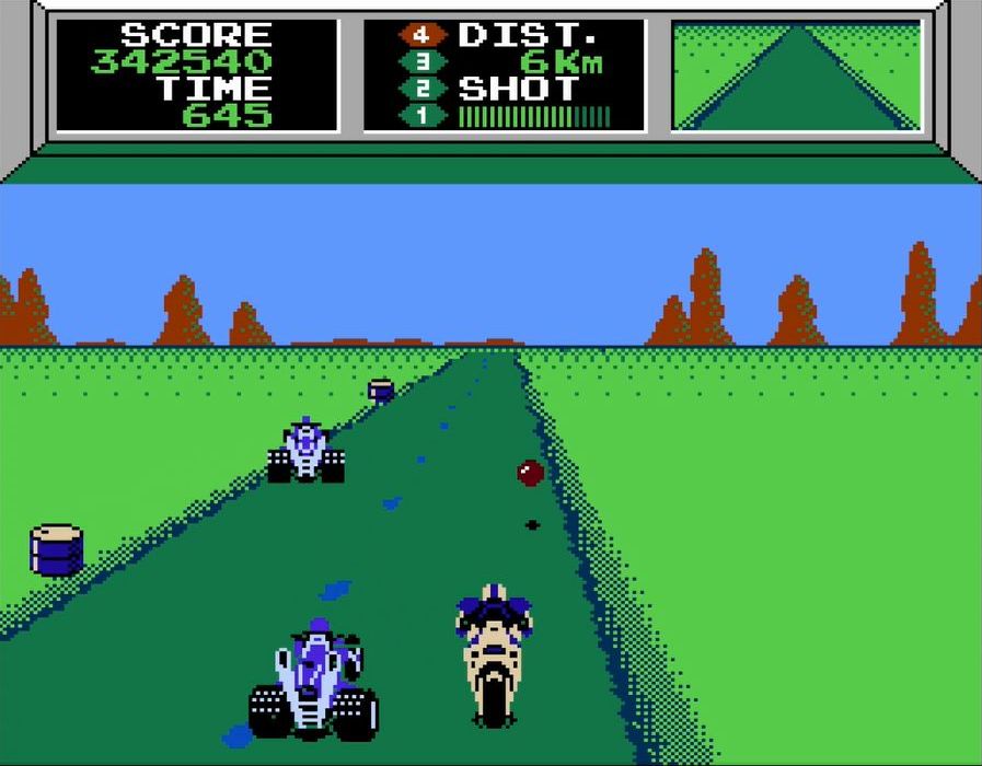 エンデュランスコースは、制限時間内に一定の距離を走破すればステージクリアとなる