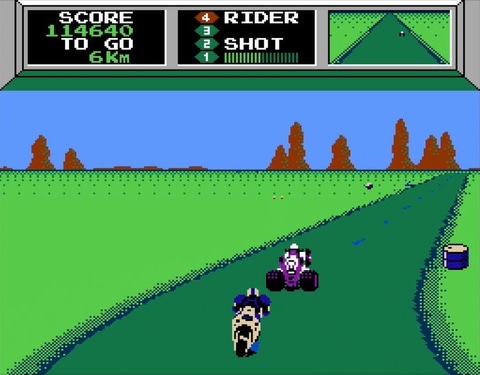 ファミコン版「マッハライダー」が発売40周年。超高速でコースを疾走