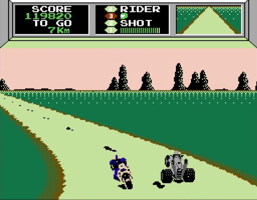 黒の車は耐久力が高く、なかなか倒せないため行動範囲をどうしても狭められてしまう