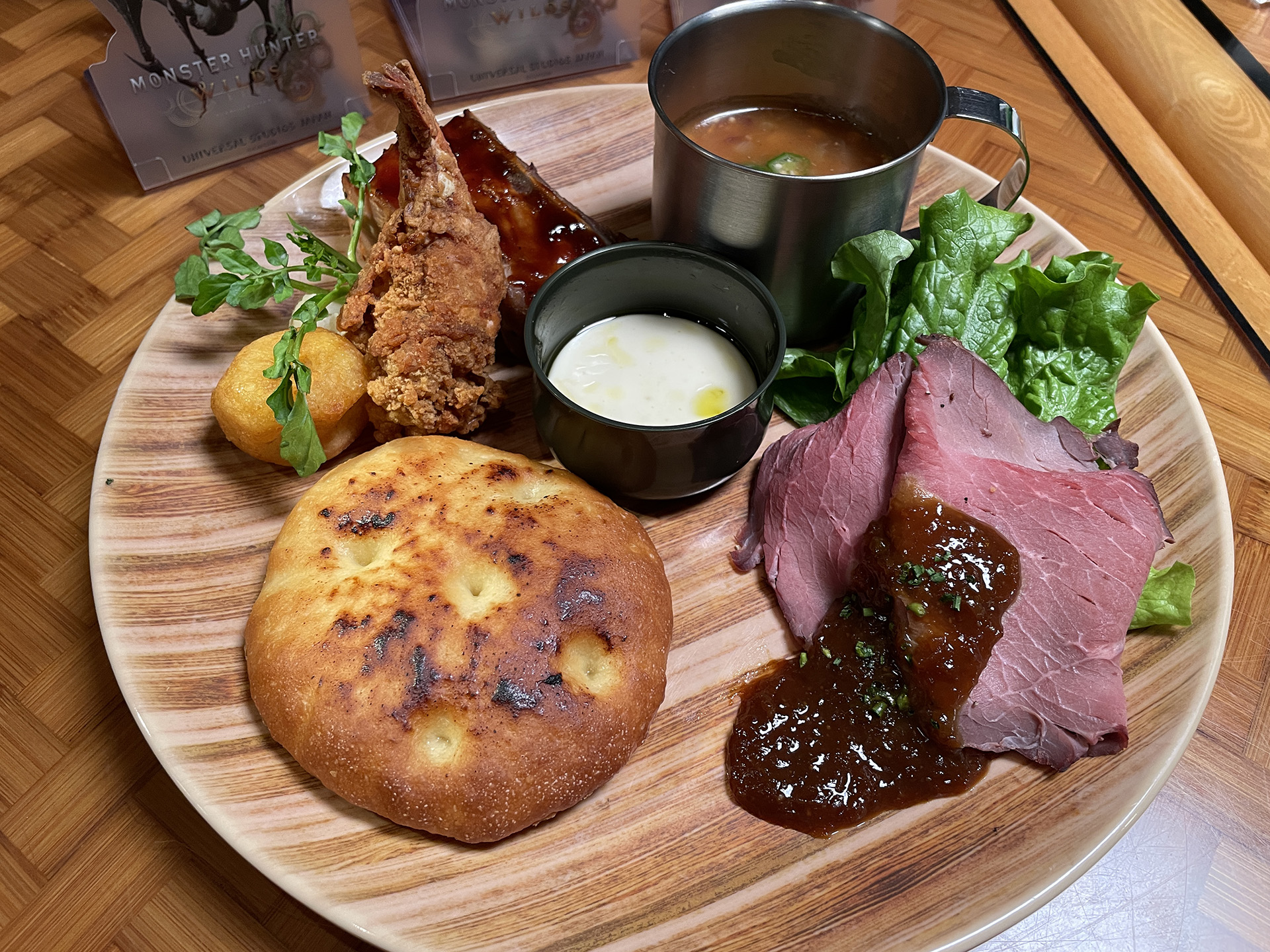 モンスターハンターワイルズ×USJ限定コースターセット：3,500円