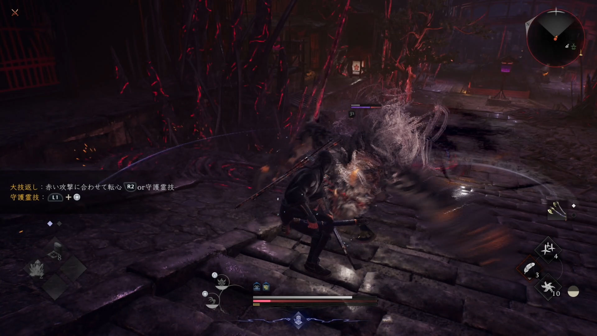 ニンジャは武器もそのスピード感を発揮するようなものばかりだ