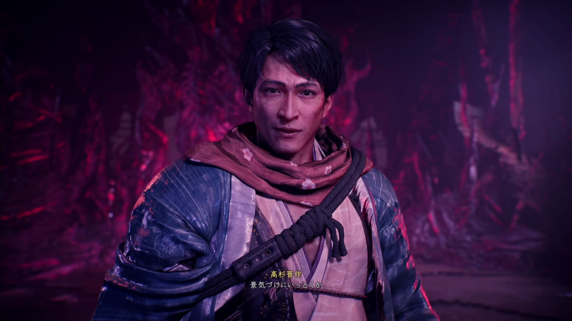 なぜか景気づけで高杉晋作とのバトルに巻き込まれてしまうことに