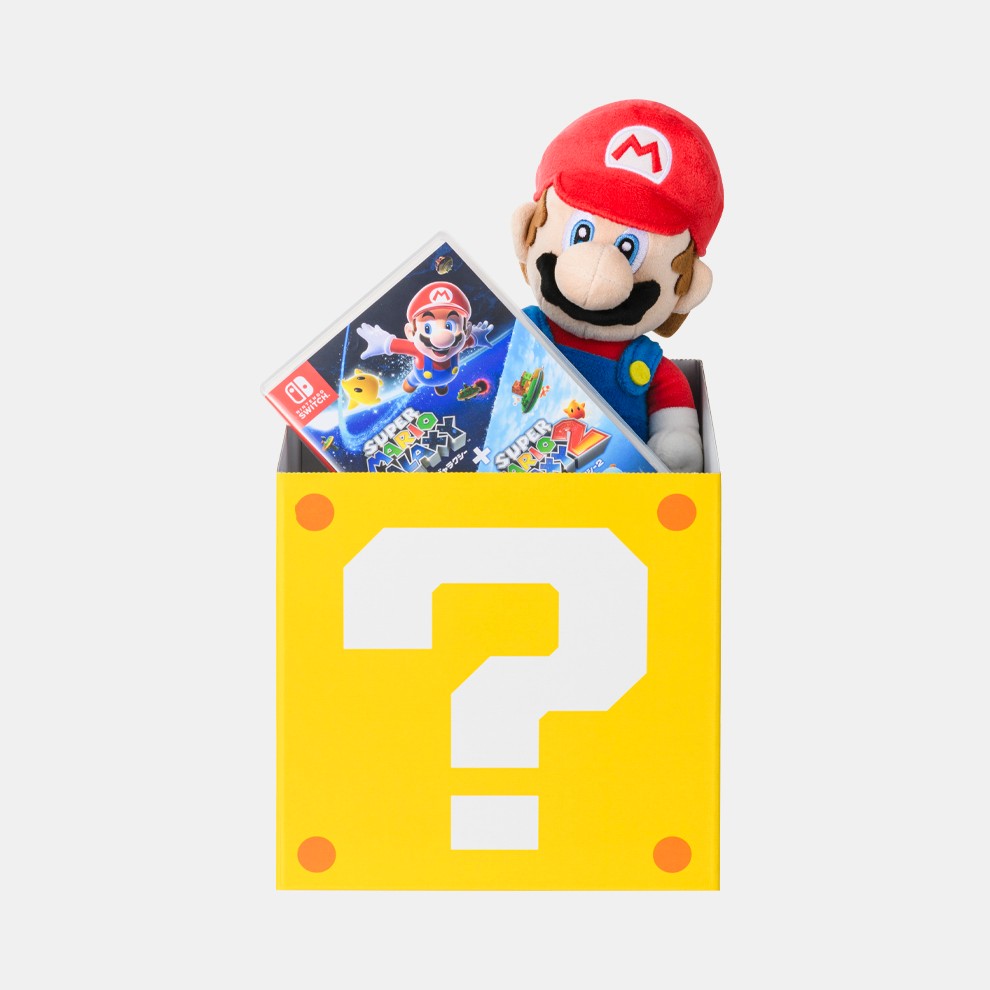 オリジナル特典「冬仕様のハテナブロックボックス」、「ホリデーイラストのステッカー」