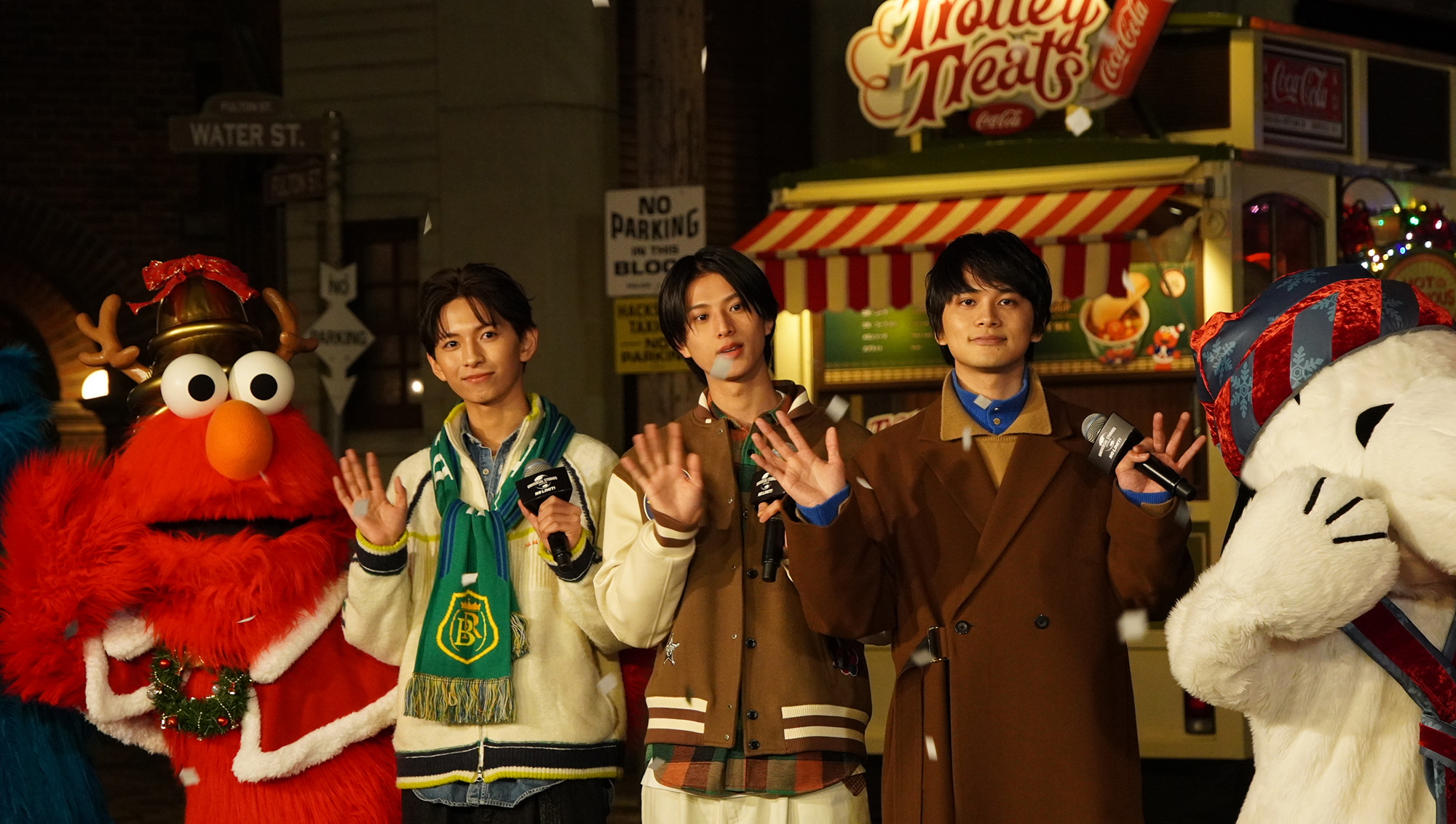 北村さんたち3人が開幕宣言