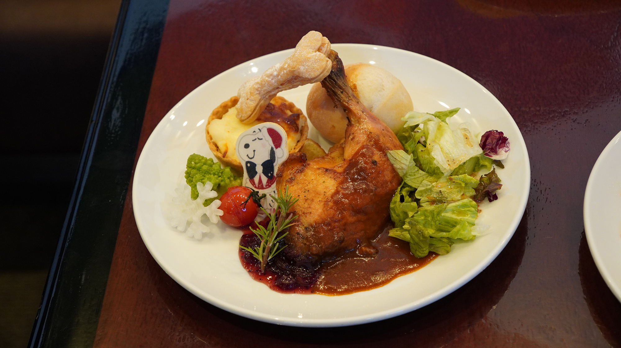 ローストチキン ～デミグラス＆ベリーソース～