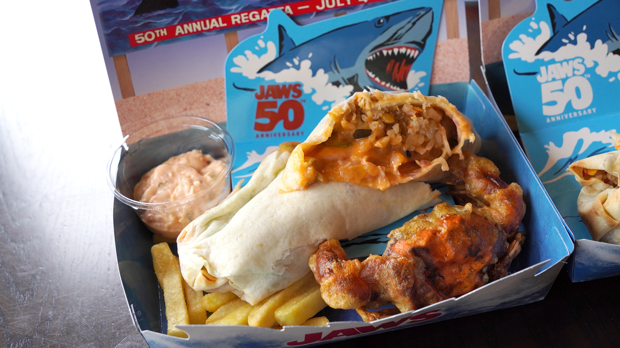 スパイシーシュリンプ・ブリトーセット