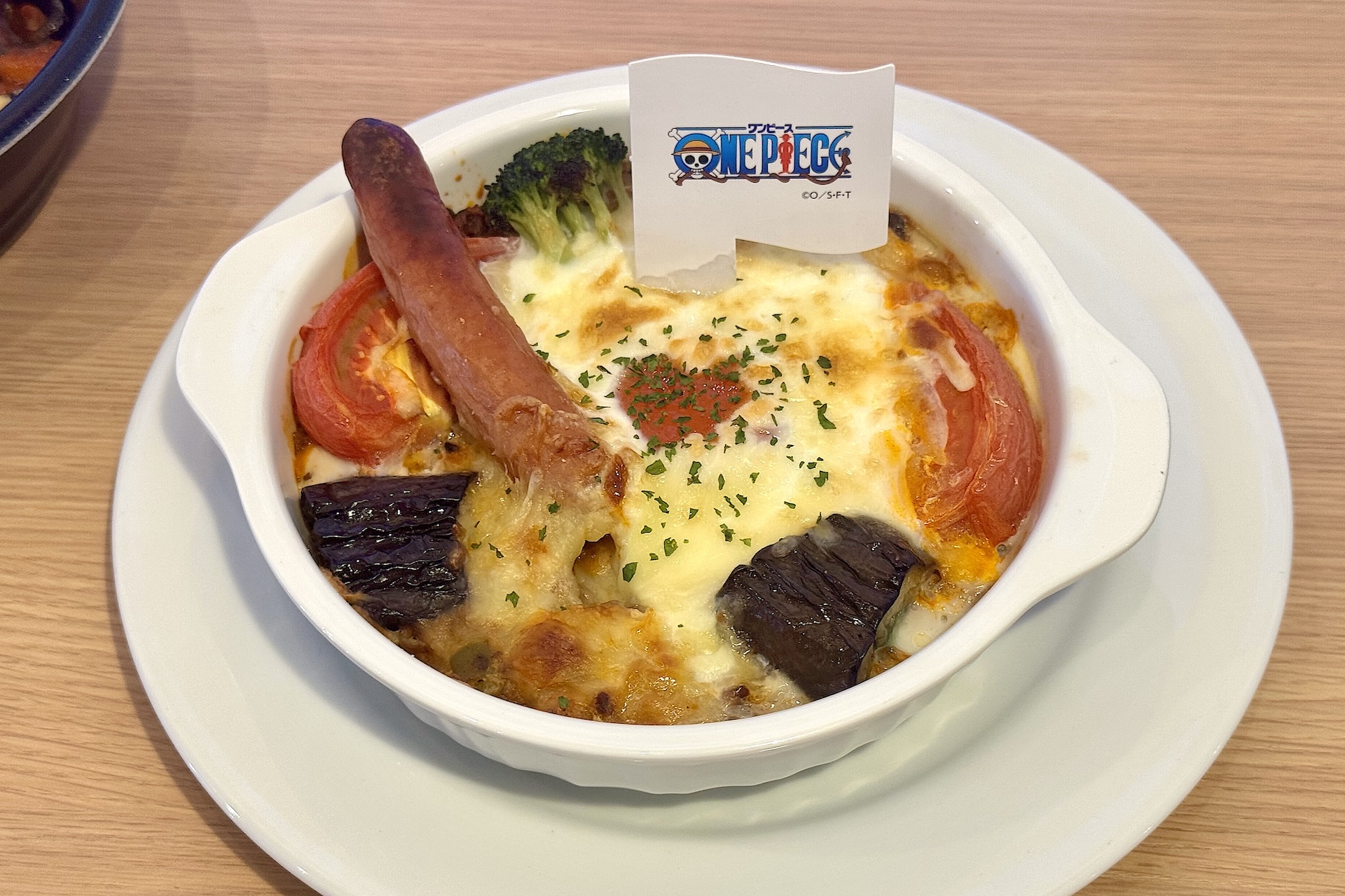 ウソップのお豆たっぷりポップグリーンタコミートドリア 価格：988円