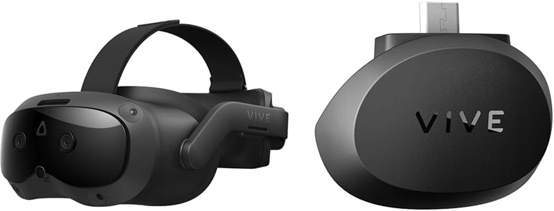 「VIVE Focus Vision」と「VIVEフェイシャルトラッカー」のセット