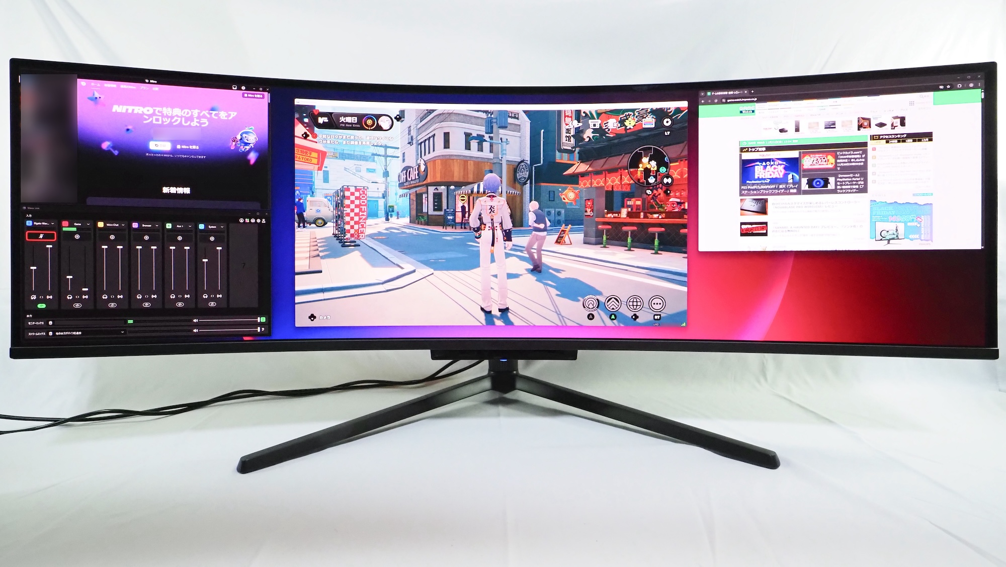 これらのゲームはウィンドウ表示がオススメ。左右にブラウザやボイスチャットツールなどを表示しておける