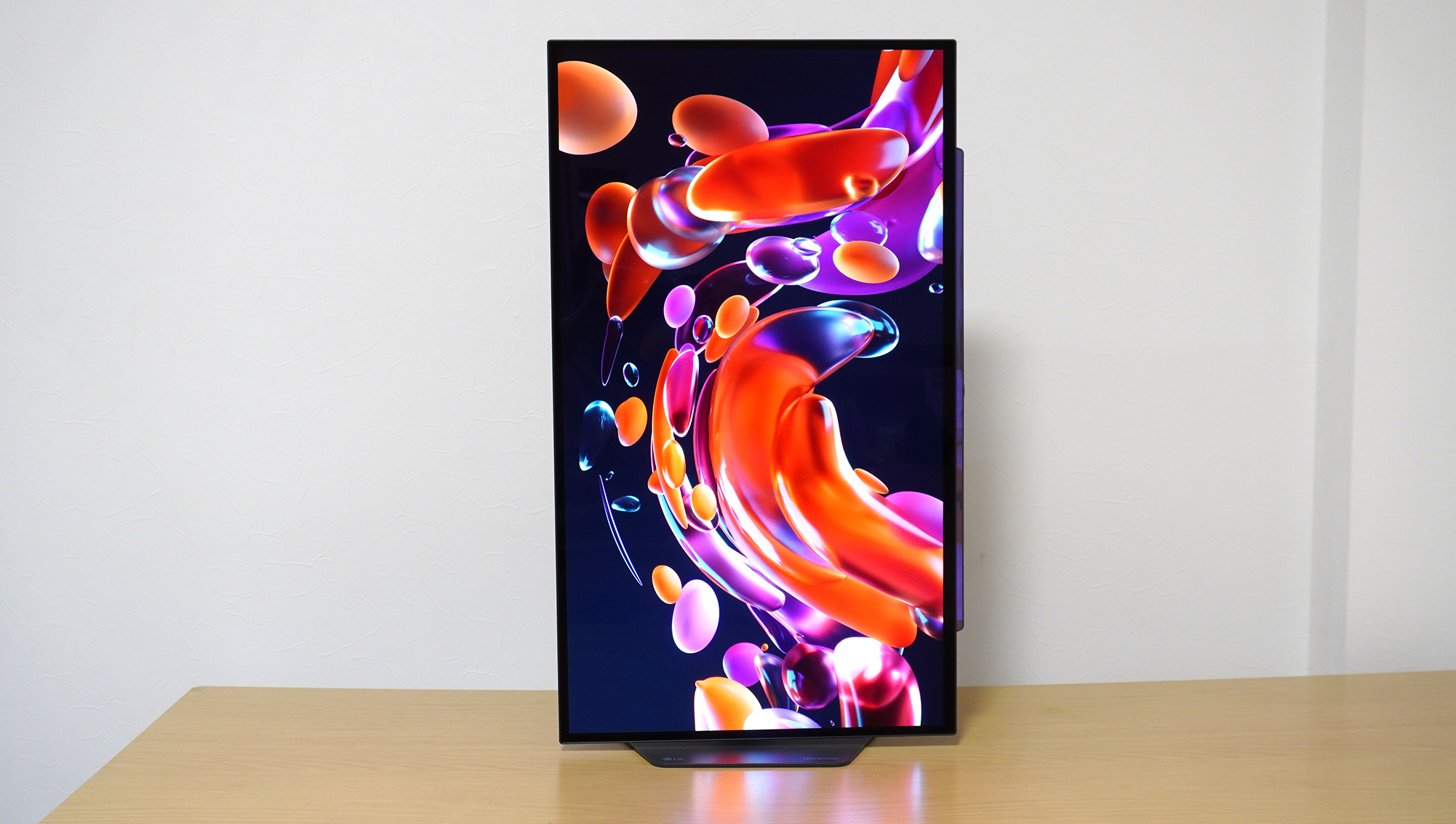 ピボットを正面から