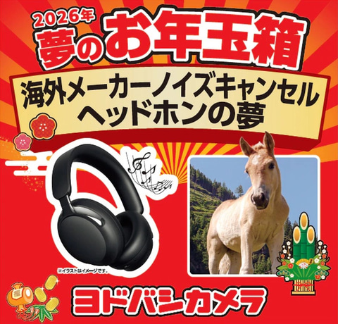 ヨドバシ福袋！ PS5、iPhone、PC本体に周辺機器の福袋抽選受付開始