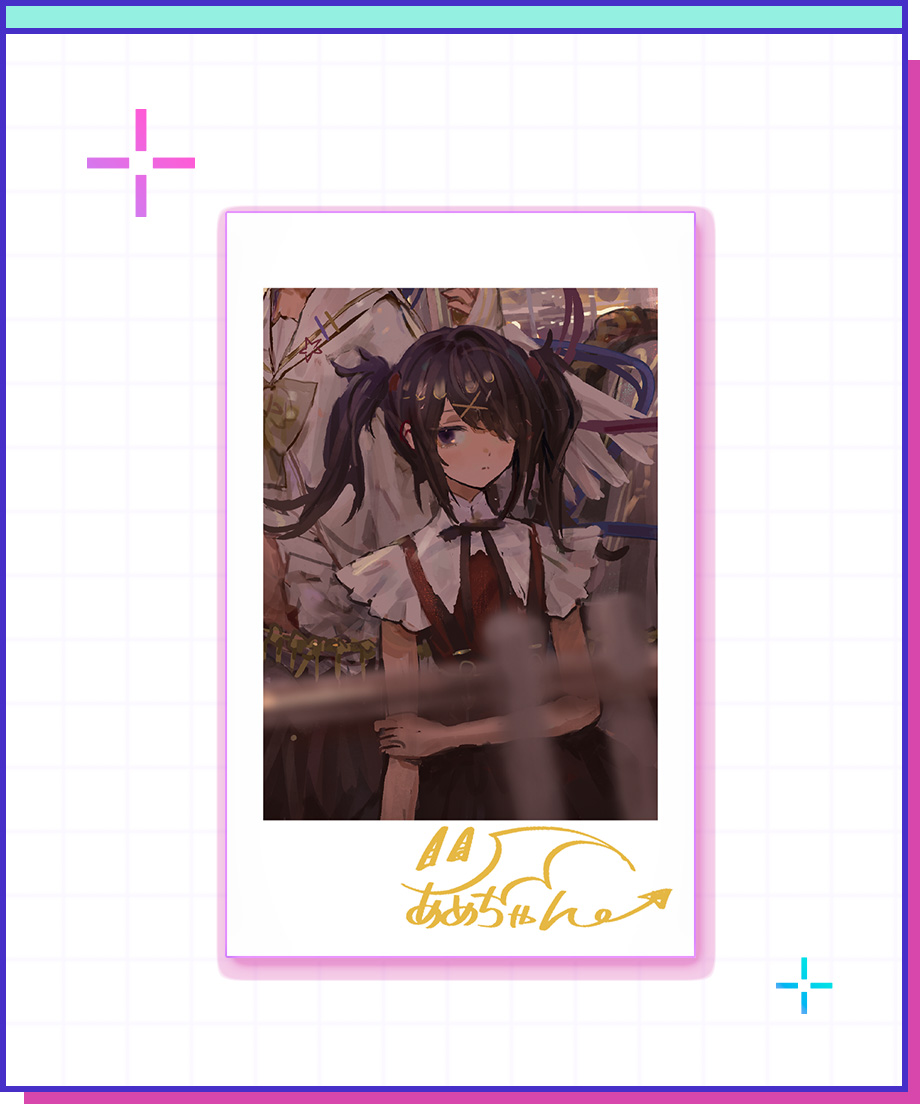 5,000円以上お買い上げ特典　当日物販前半限定メモリアルチェキ(大阪)