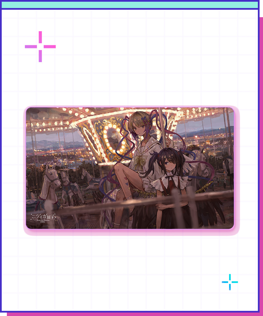 ニディガ展4デスクマット