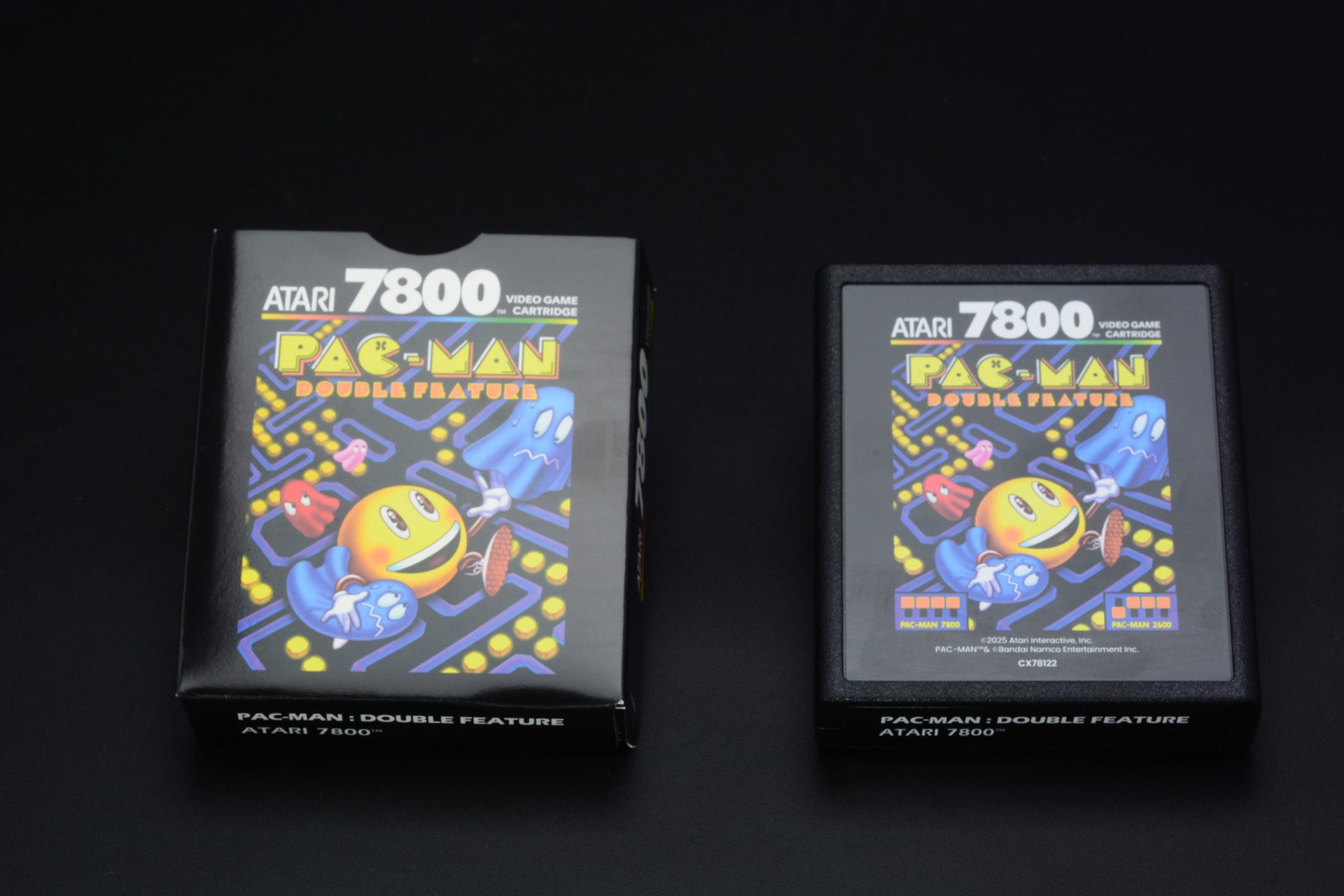 カートリッジ。ラベルは当時のデザイン