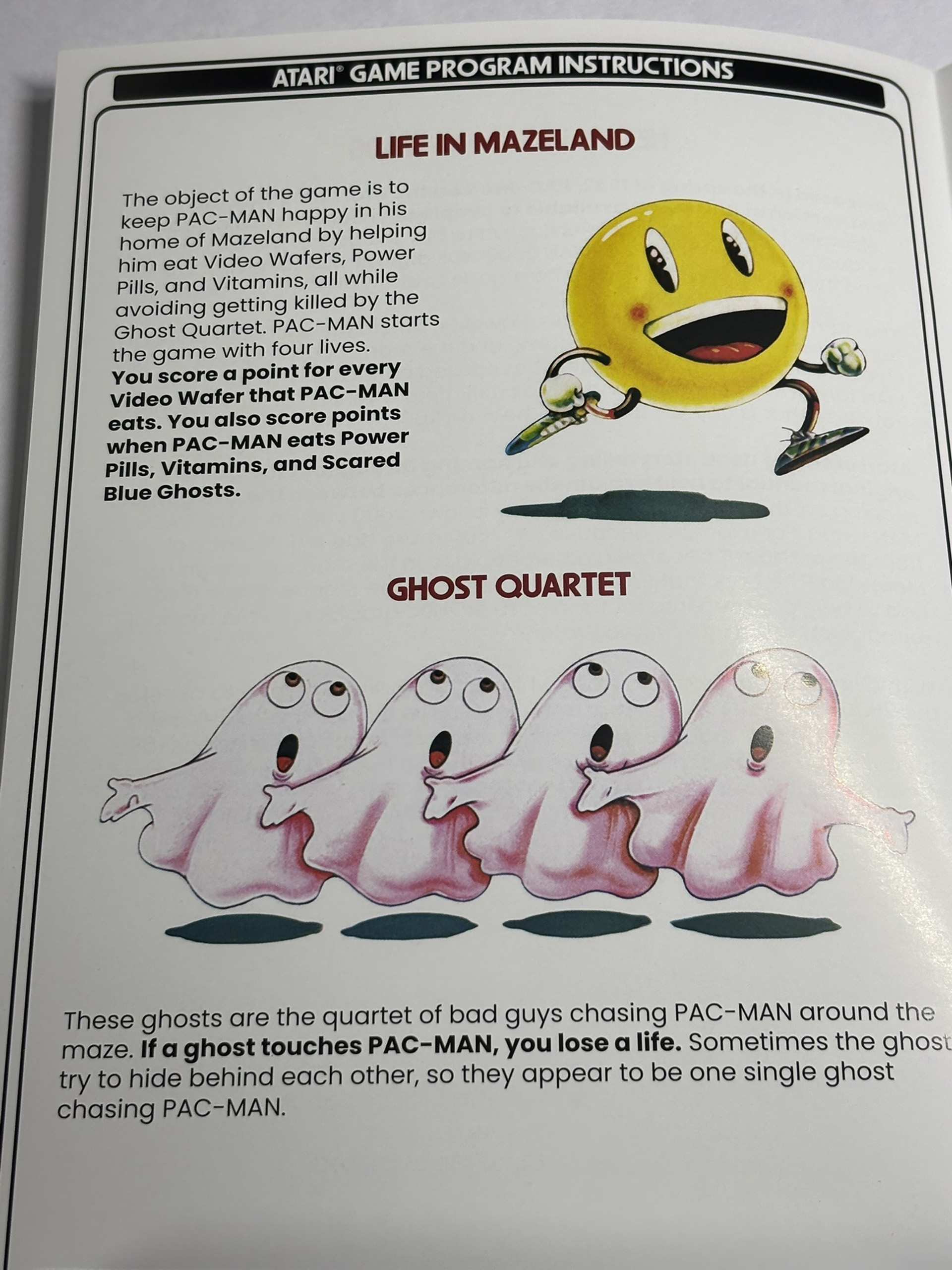 当時のマニュアルの内容も紹介。クッキーが「VIDEO WAFERS」など、独特の解釈が楽しい