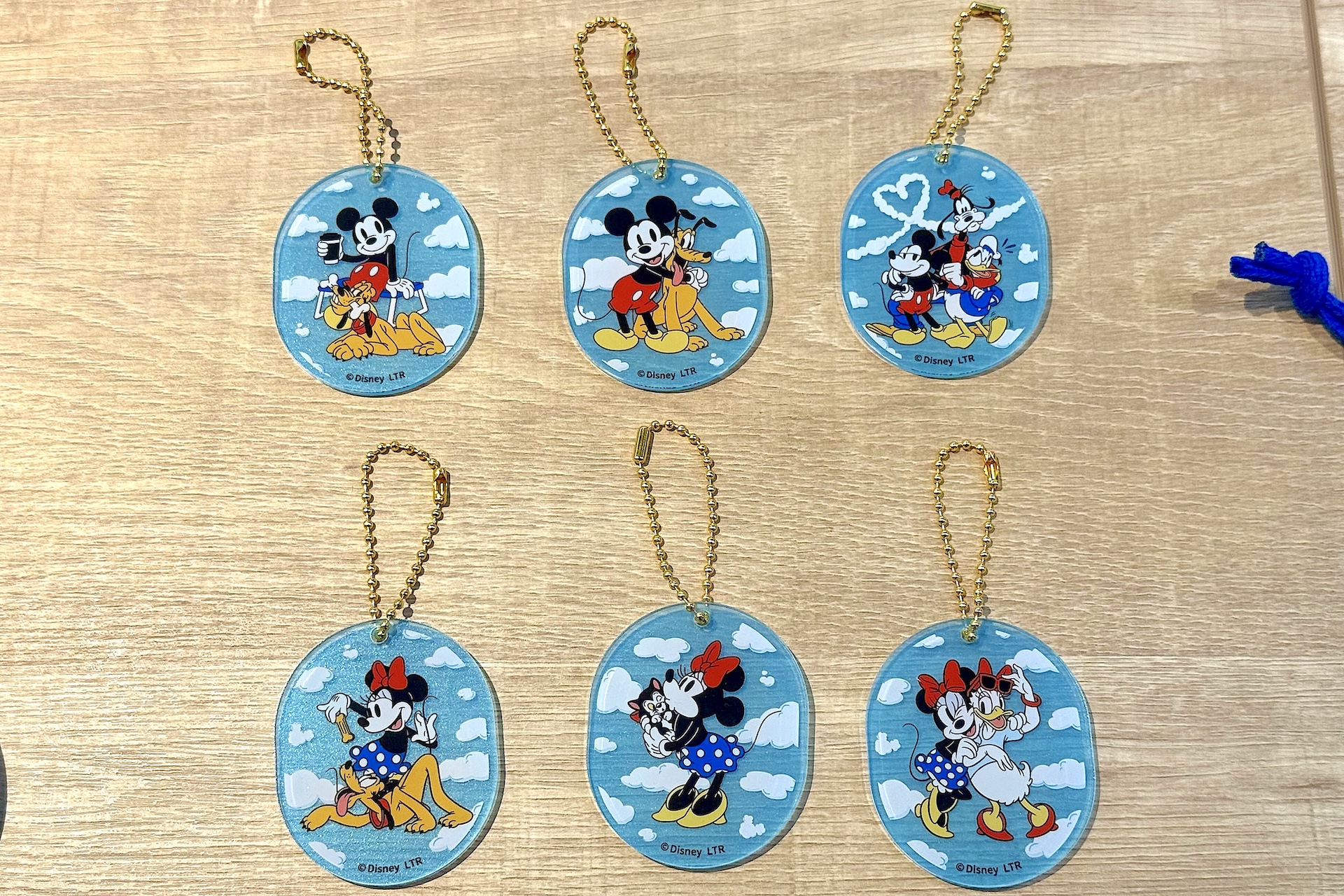 アクリルキーホルダー（ランダム6種） 825円