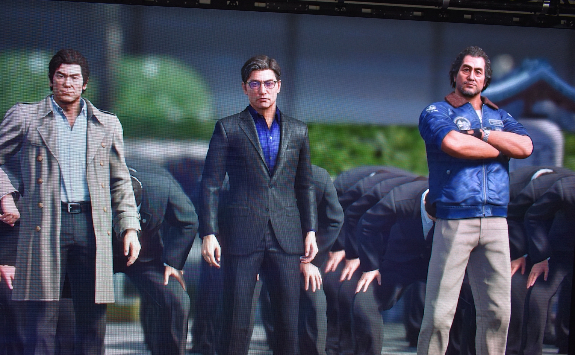 会場に入ると等身大のLEDパネルでキャラクター達が出迎えてくれる。かなり迫力がある体験で大きな驚きがあった