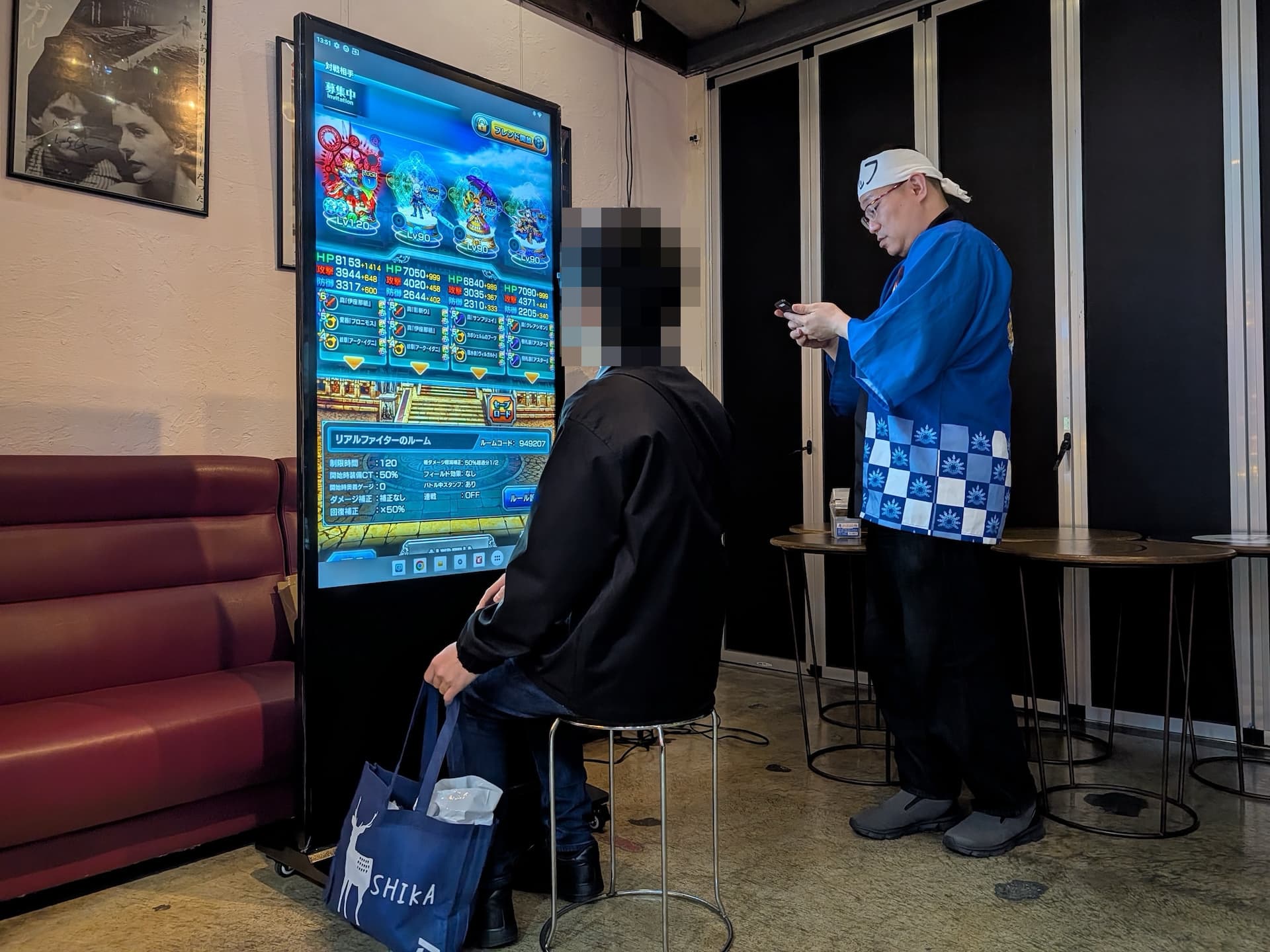 パーティ編成は事前にスタッフが構築したものなので、その場でキャラクターのスキルや奥義などを把握して挑む必要があったため、来場者サイドは十分な「グラサマ」知識が必要だ