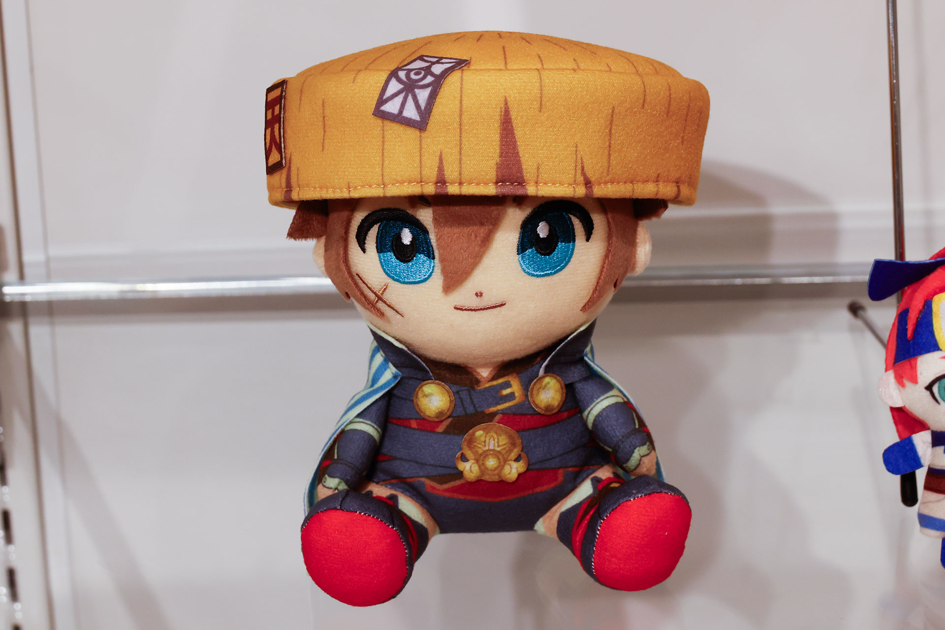 発売予定の「風来のシレン6 おすわりぬいぐるみ シレン」も先行で展示