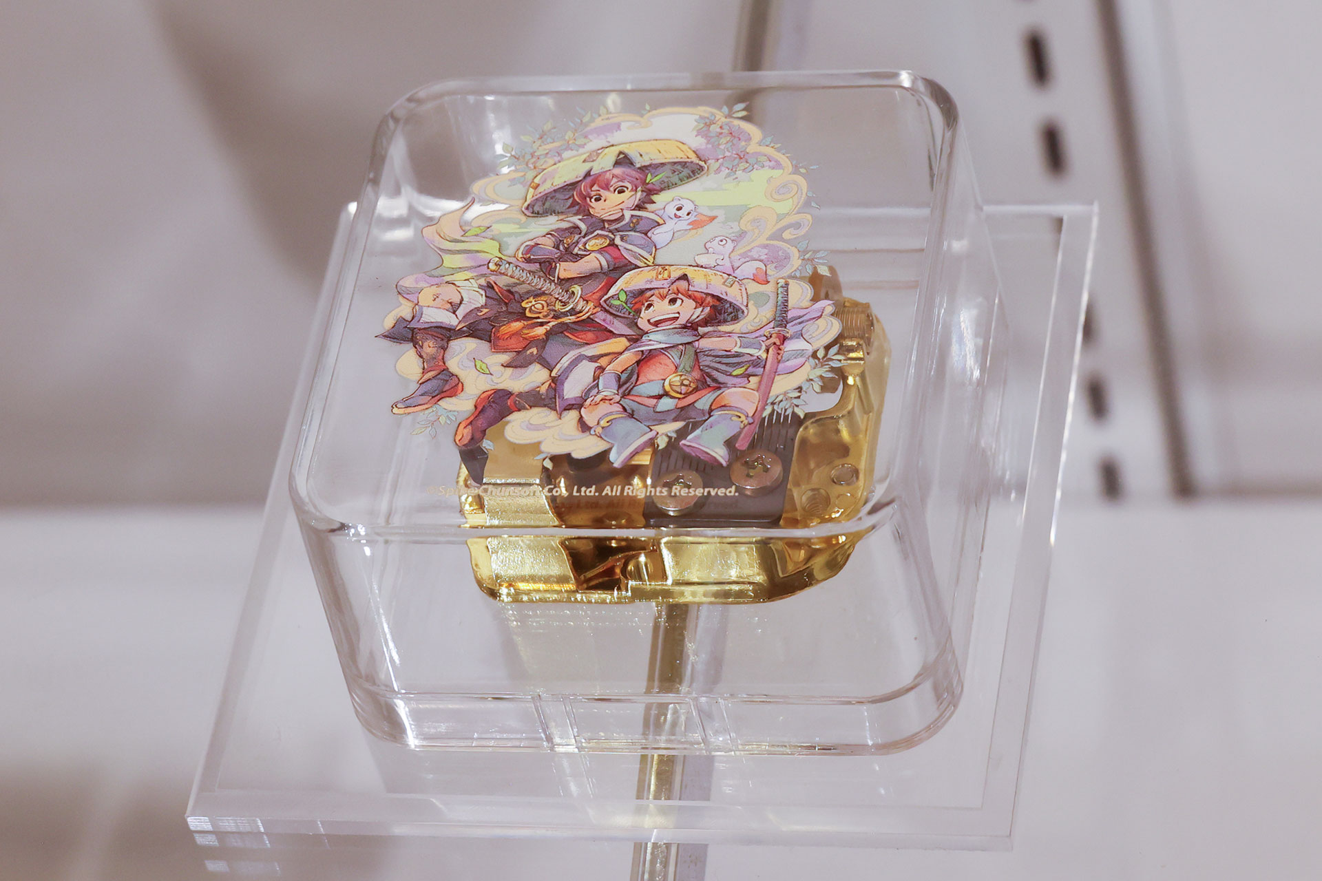 こちらも先行展示されていた「風来のシレン6 オルゴール」だ