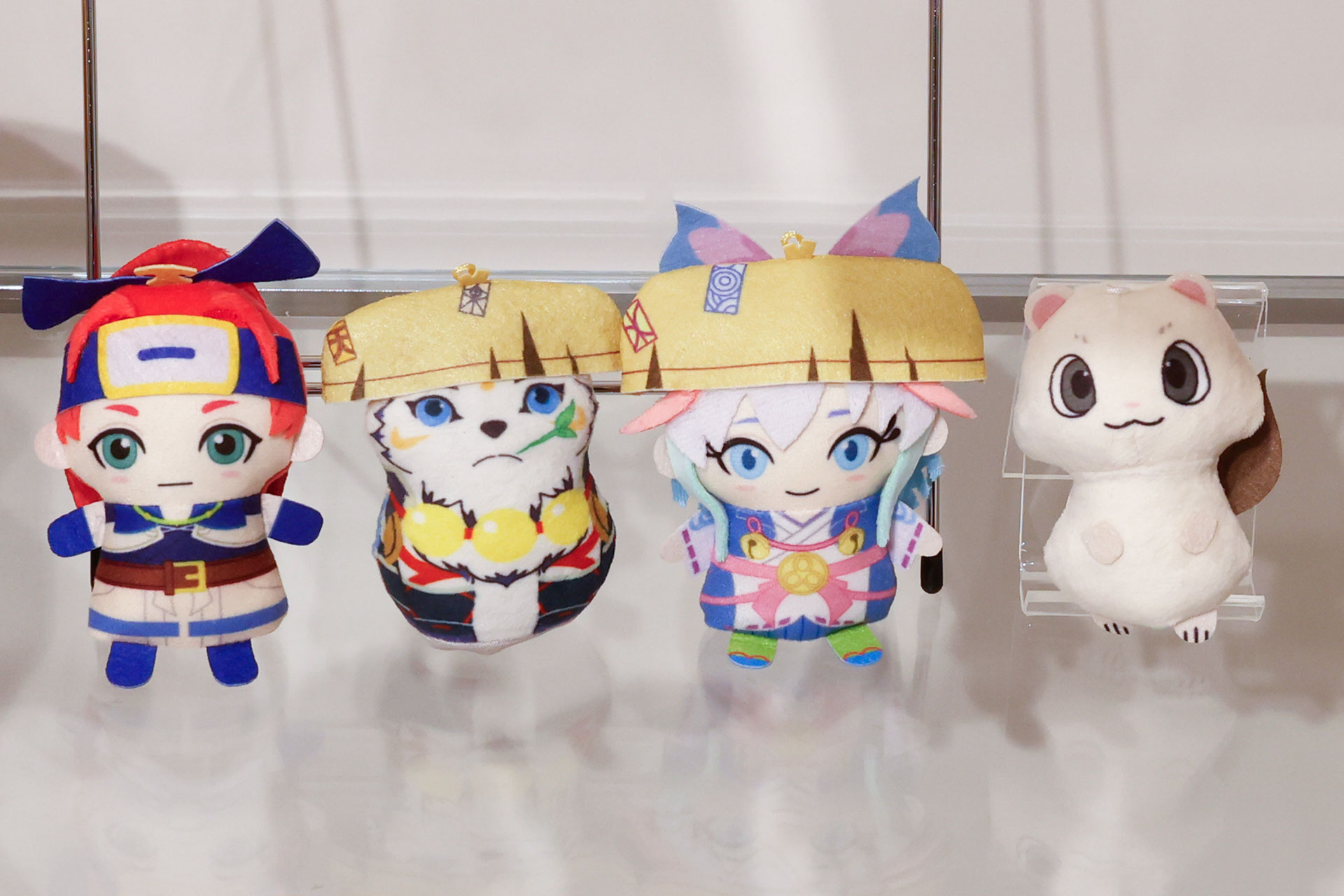 会期後半に発売される「風来のシレン6パペットキーホルダー」