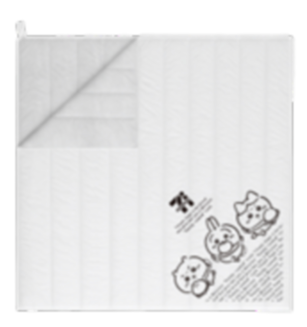 ちいかわオリジナルデザイン 中華まん包み紙風寝袋