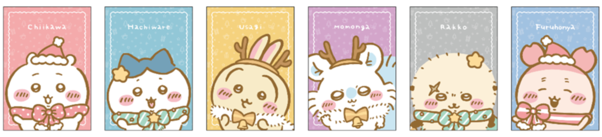 ちいかわオリジナルA5ノート（数量：1店舗につき全6種、各6冊、先着36冊　※お好きなデザインを選べます）