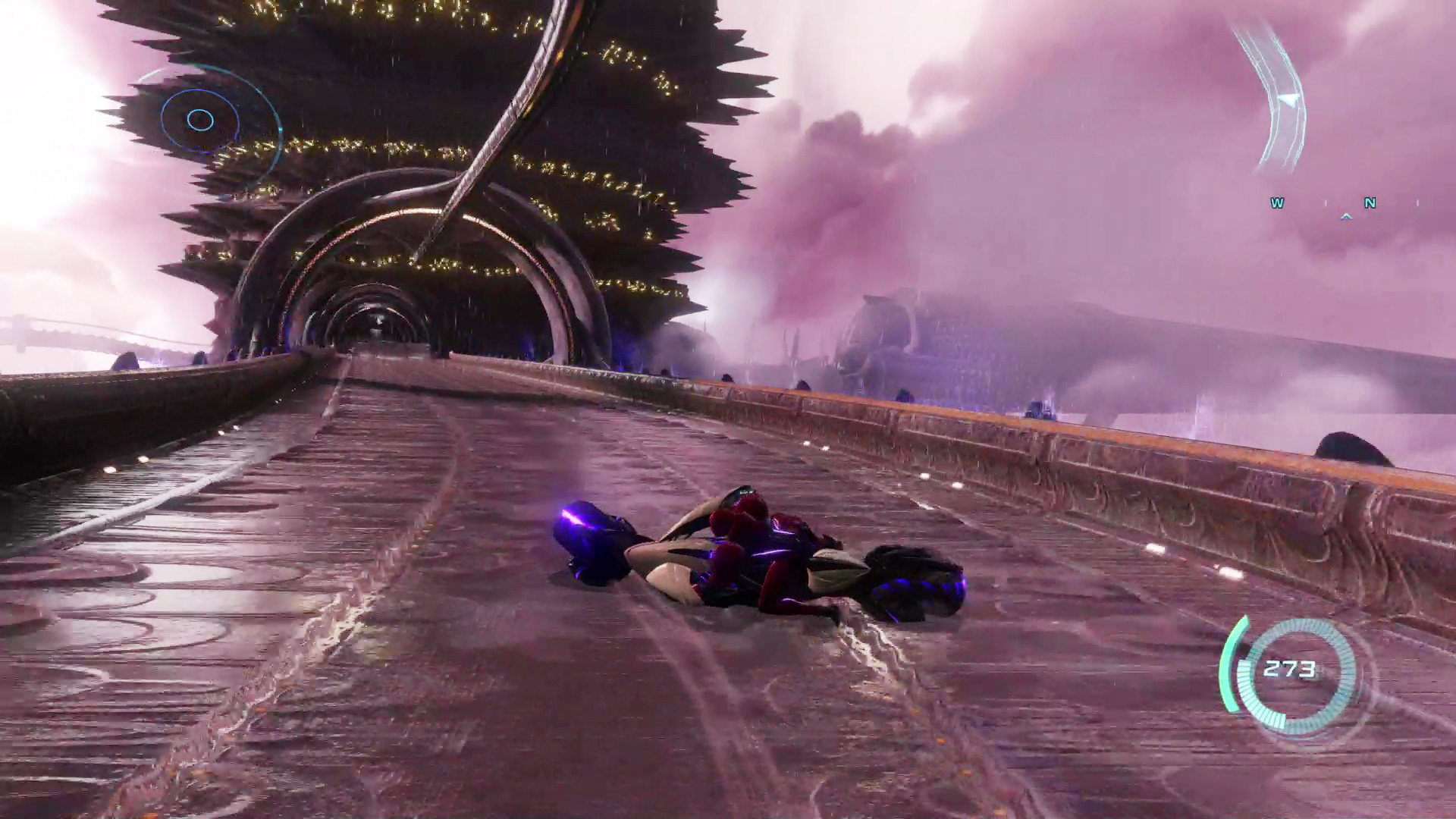 走行時は常に三人称視点となる。ソルバレイだけでなく、エリア内の移動手段として使うこともある