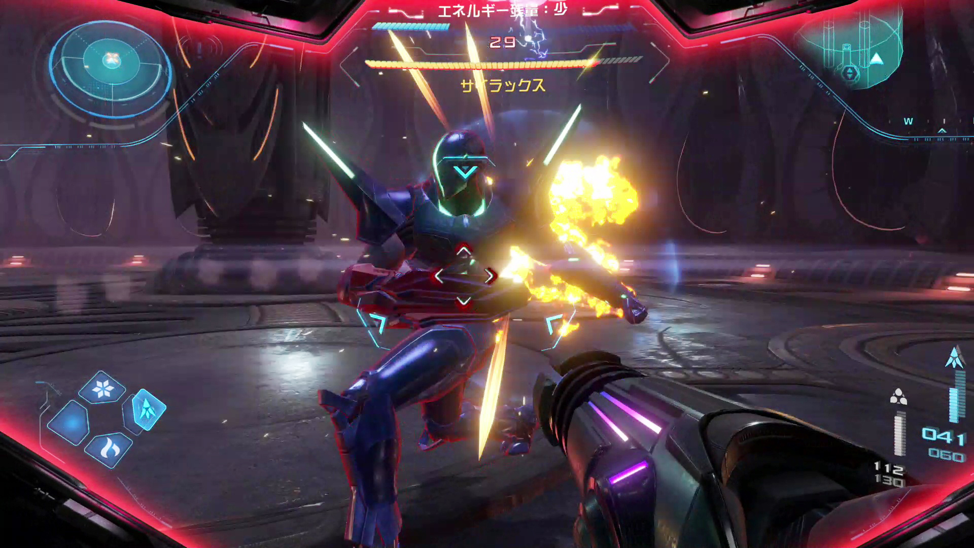 冒頭の事件の首謀者であるサイラックスとの戦闘。彼がサムスに固執する理由は!?