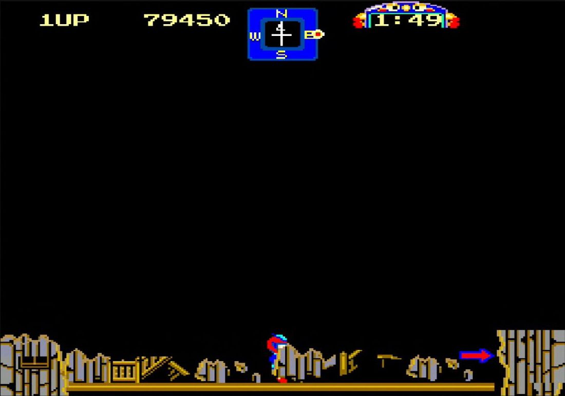 「エネルギーポイント」をすべて破壊したら、上のフロアから順に壊れていく屋敷が完全崩壊する前に脱出を図ろう