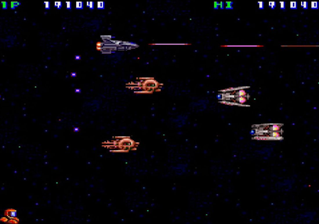 空中戦ステージでは、ビームとミサイルをとことん撃ちまくろう！