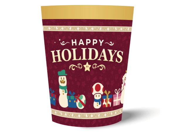 特典「ステンレスサーモタンブラー」。本体サイズ：ф85×105（mm）、容量：360ml、本体素材：ステンレス（18-8）他