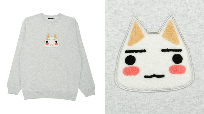 「どこでもいっしょ サガラ刺繍スウェット」（M / L / XL）、価格：8,800円
