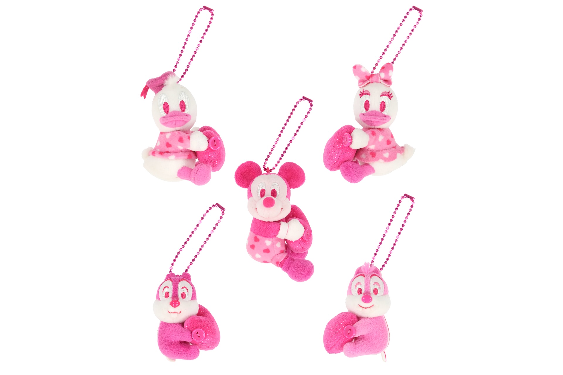 ぬいぐるみチャーム 1,600円（全5種ランダム） ※全種セット 8,000円