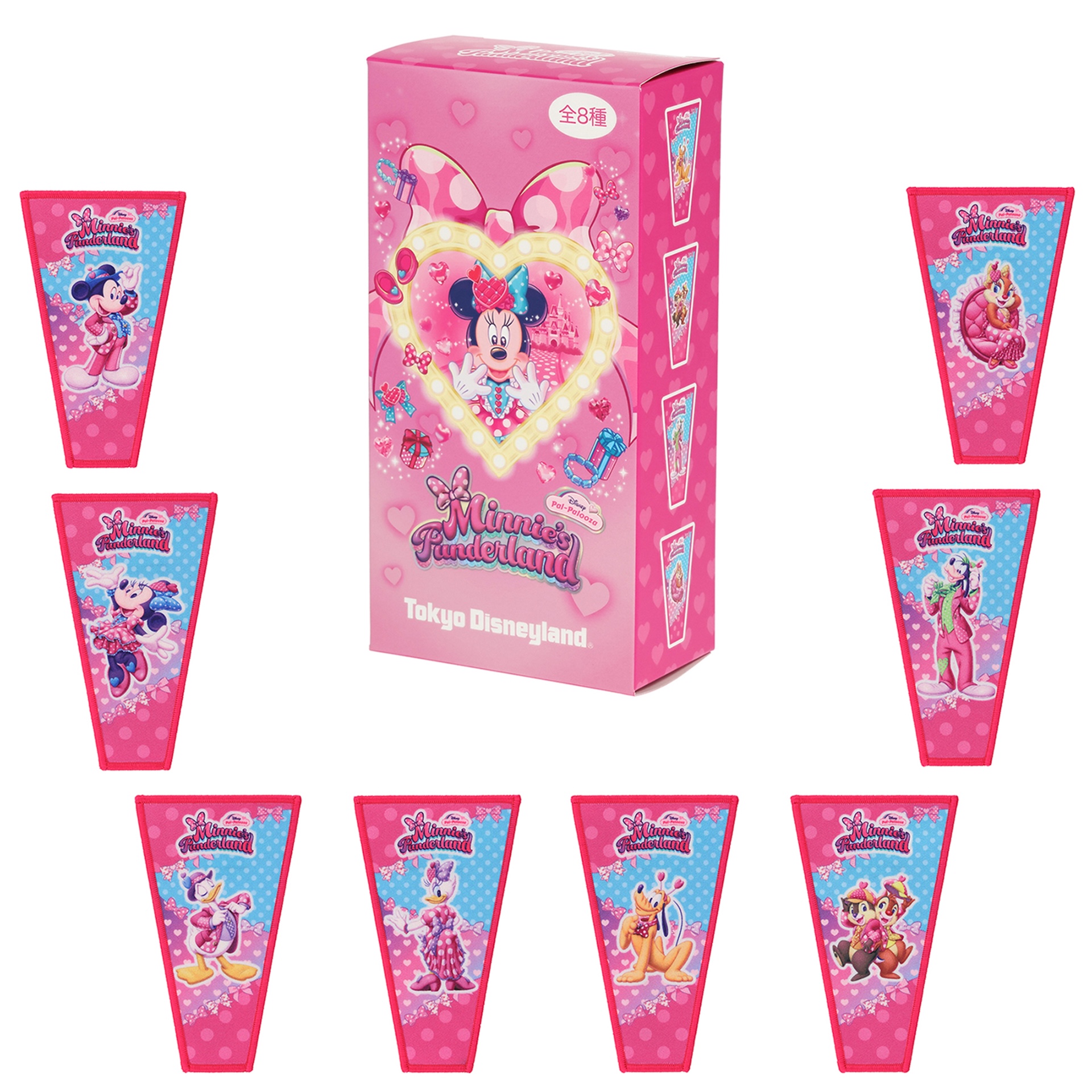 ワッペンアクセサリーセット 7,200円（全種セット）