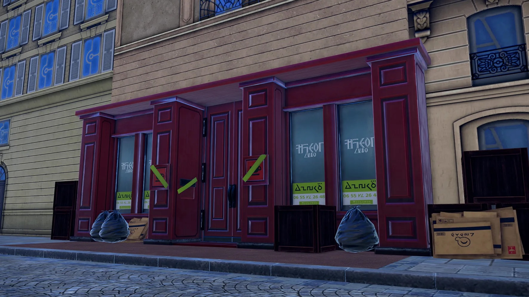 「ミュウツナイトX」と「ミュウツナイトY」を受け取った後はフラダリカフェへ向かおう