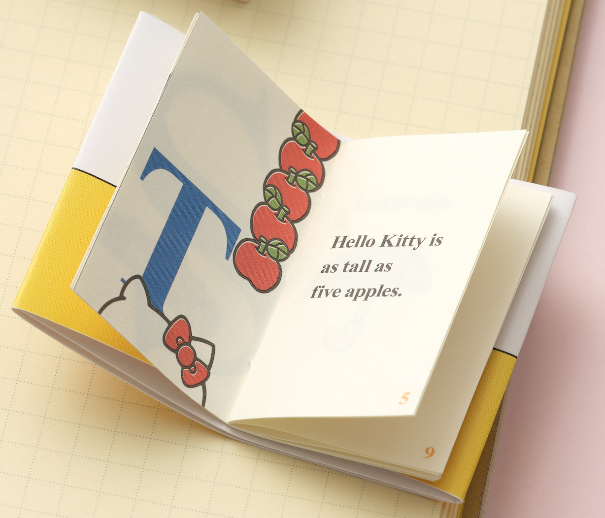 キティの身長はりんご5つ分