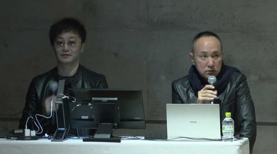 左、小高和剛氏。右、松山洋氏