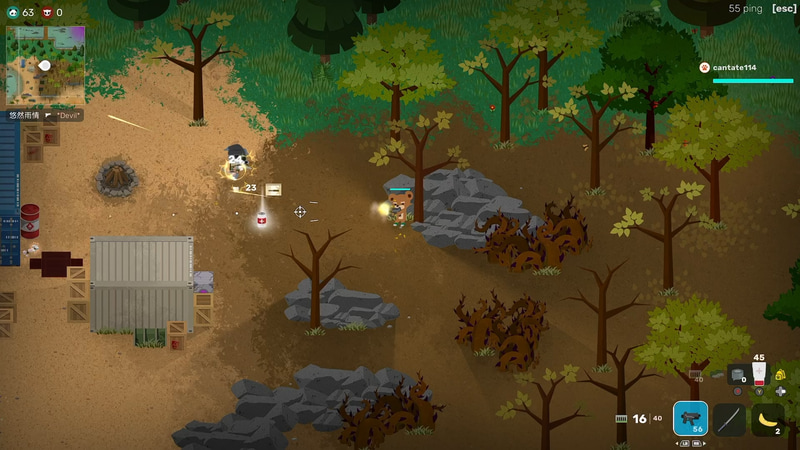 バトロワなので相手への情けは不要だ