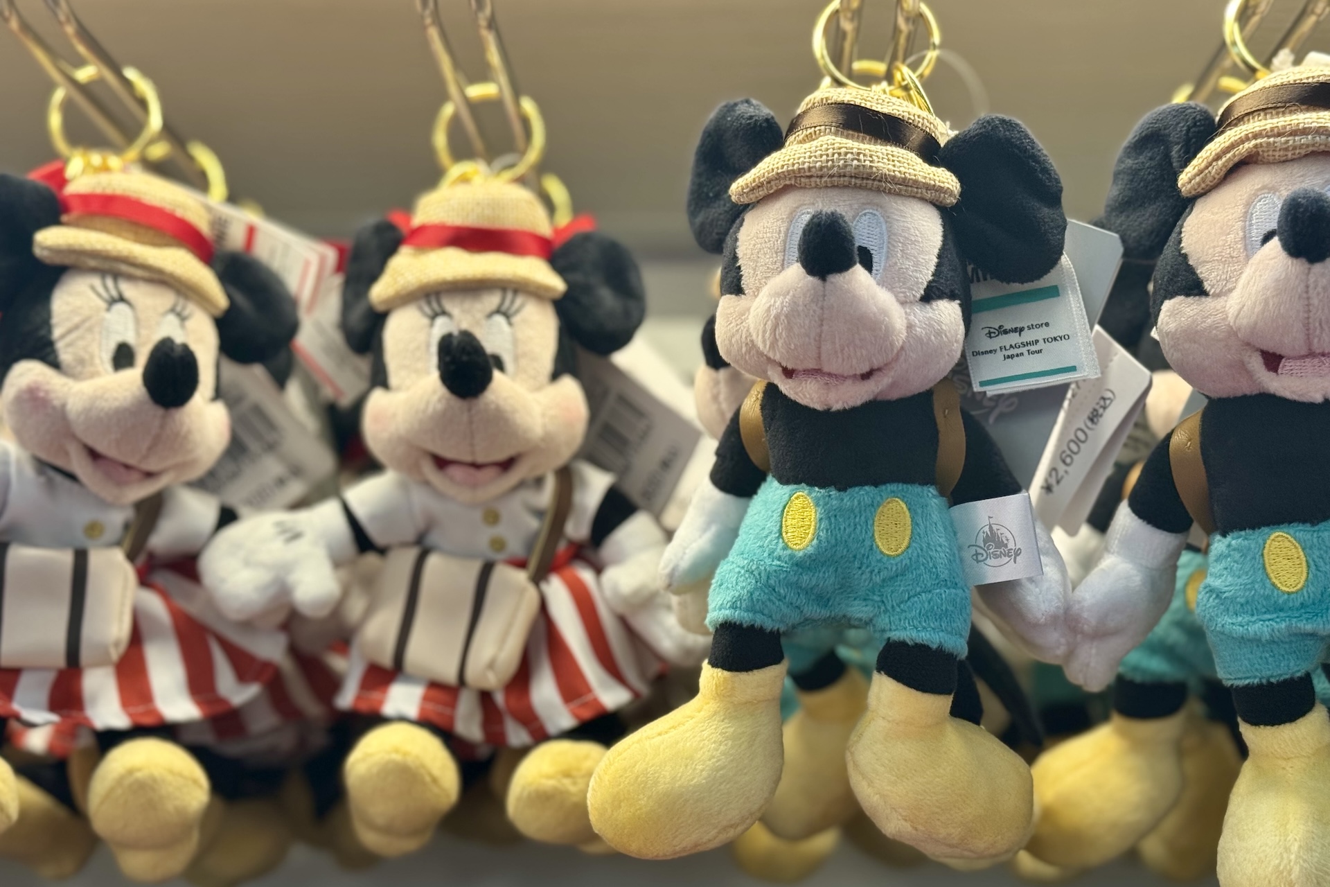 ぬいるぐみキーホルダー 各2,800円