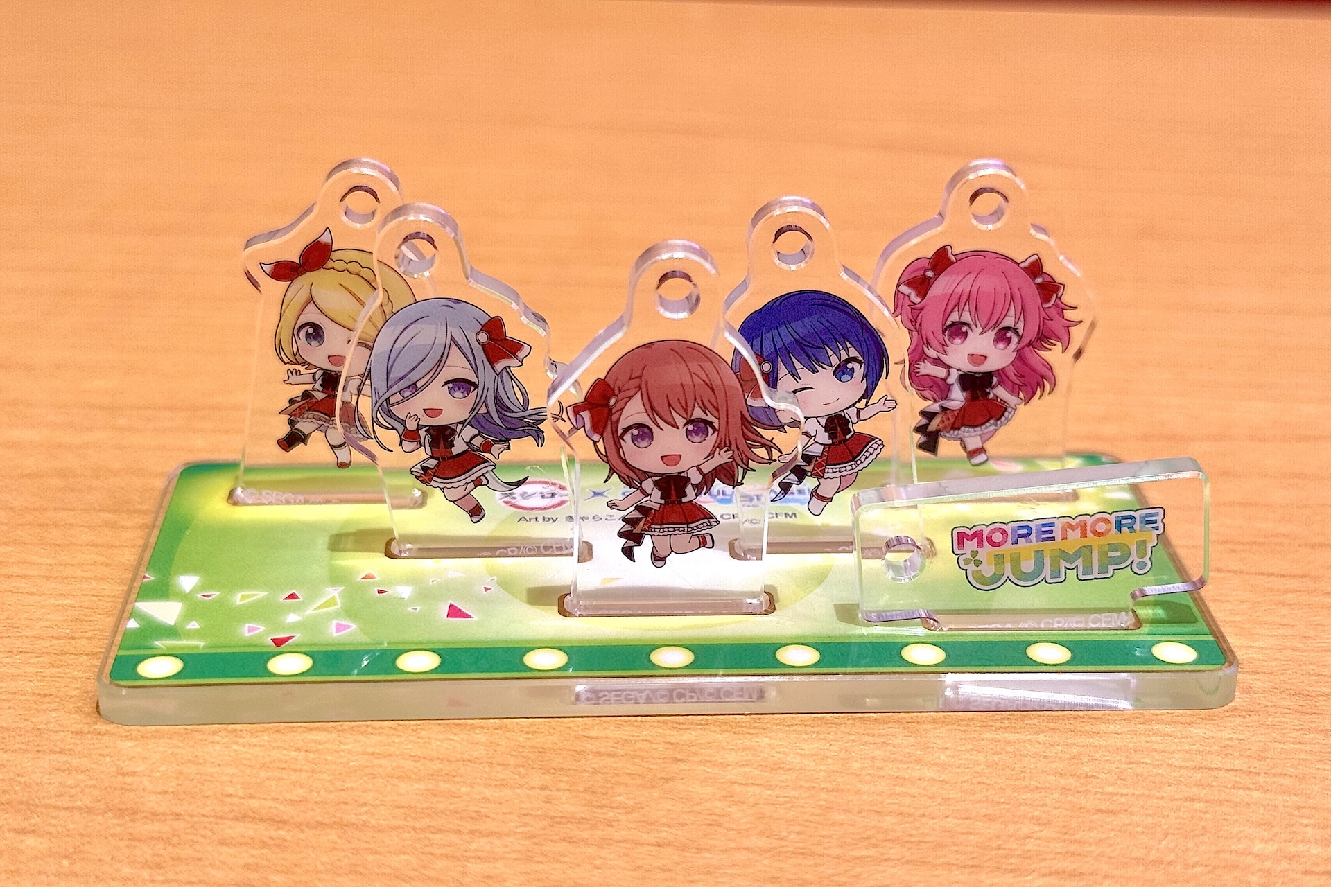 ユニットチャームセットは全5種