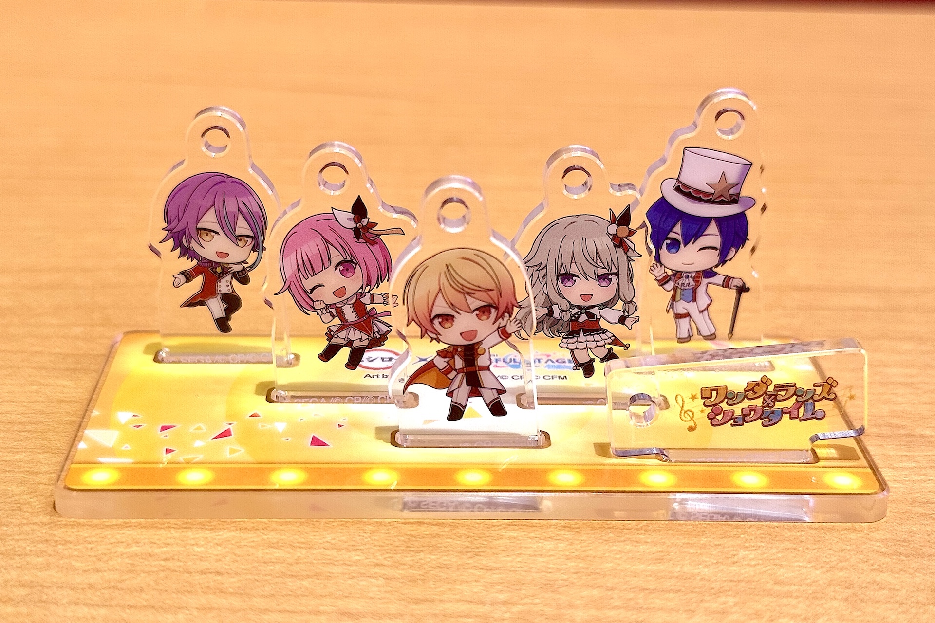 ユニットチャームセットは全5種