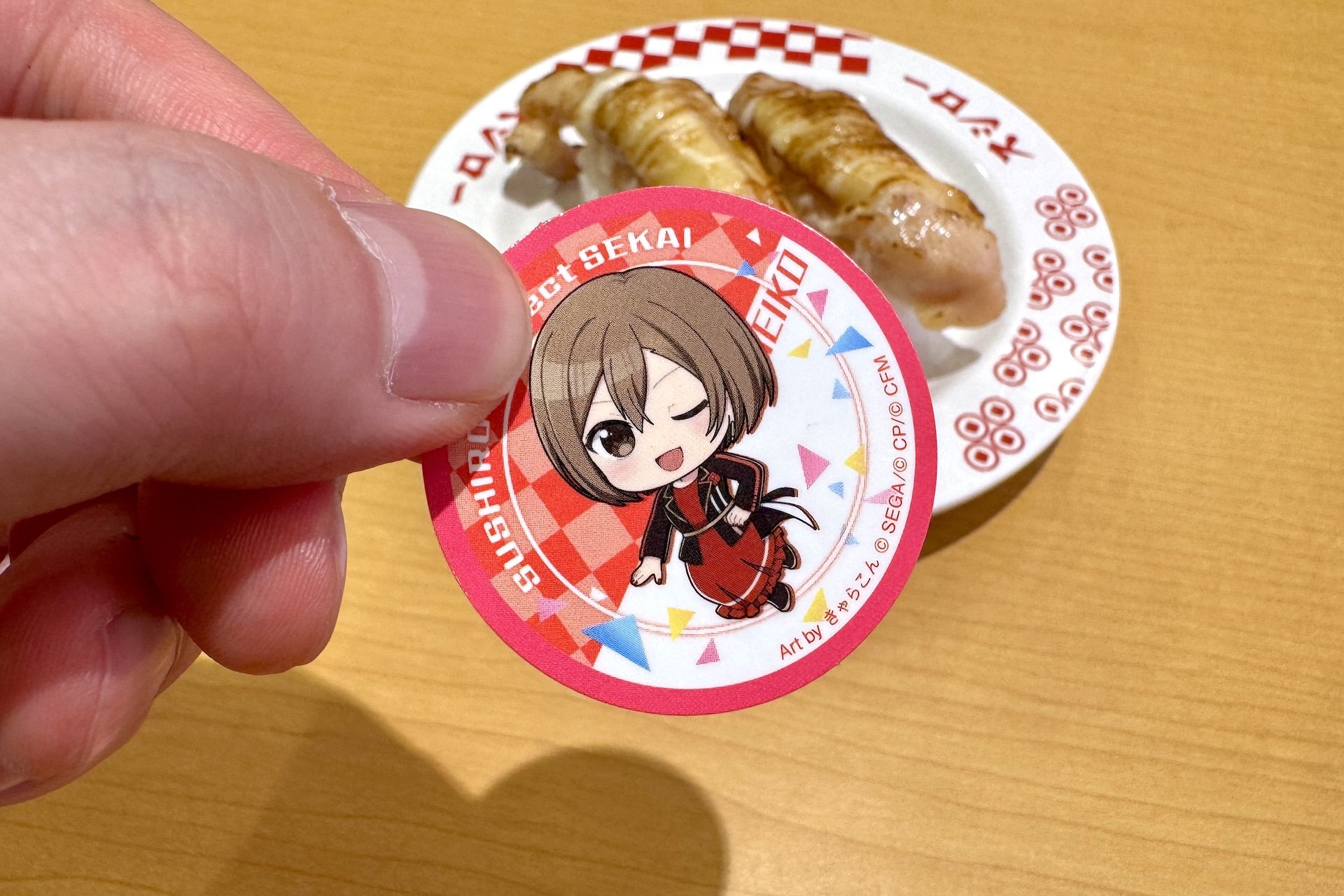 こちらのピックも表と裏で違うデザイン