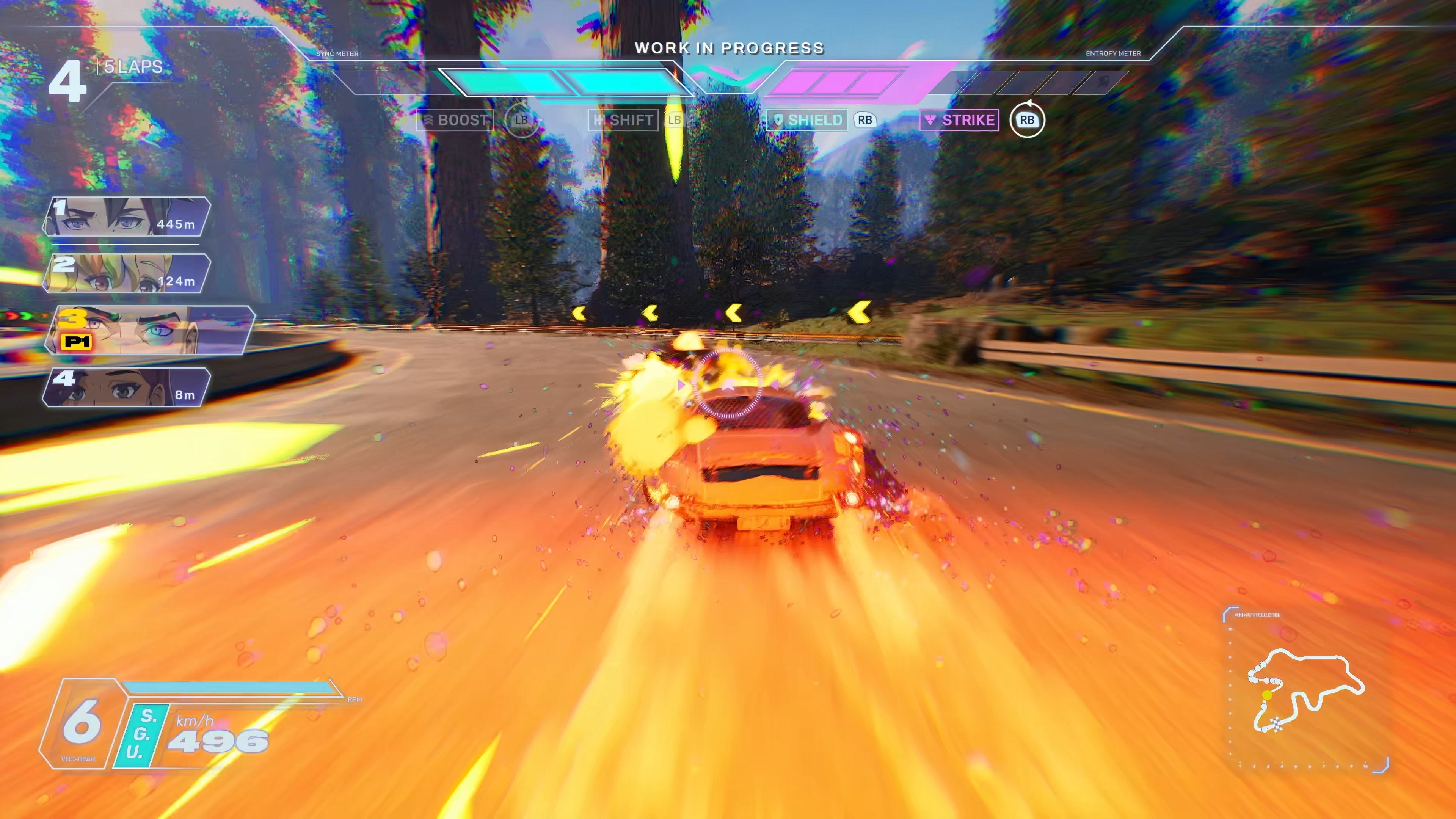 本作の気持ちよさはやはりストライクを使ったアタックでのクラッシュだ! 通常の接触ではダメージを受けない車両もストライクを発動させることで、クラッシュさせることができるのだ