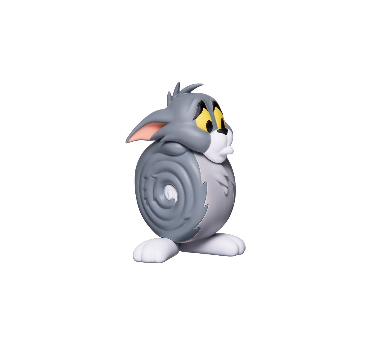 自分を丸めるトム