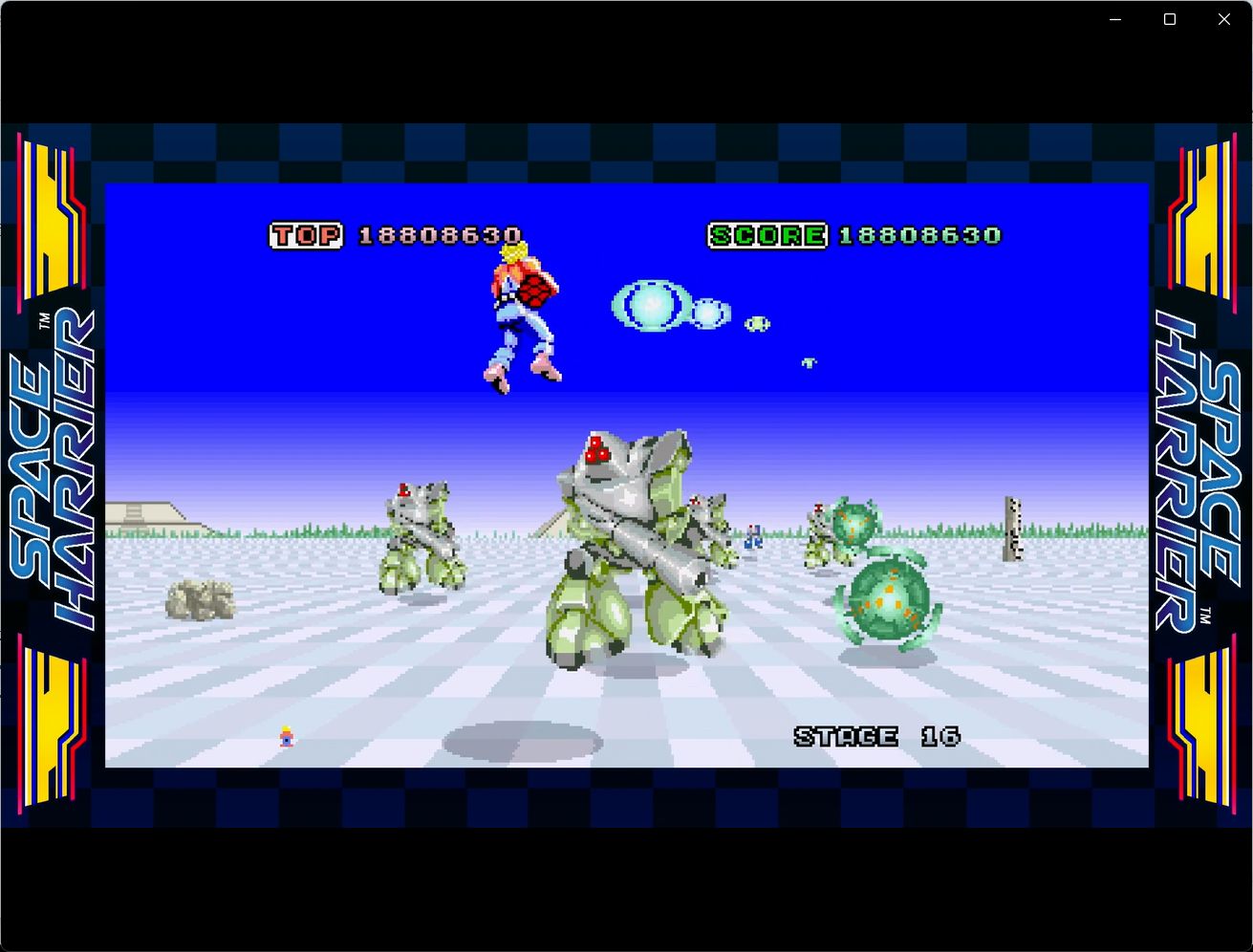 デモ画面にも登場するステージ3のボス、ゴダーニの強面と巨体、ロボットのバレルの迫力にも度肝を抜かれた