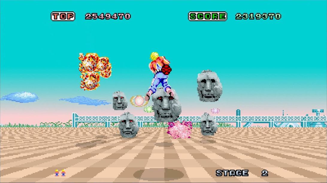 ステージ2のボス、アイダの移動スピードと、火の玉の連射攻撃にも圧倒された