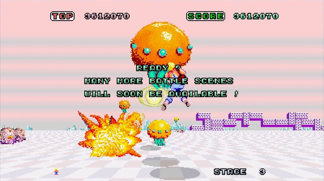 ステージ3の最終盤、ルーパーが高速で飛来するシーンもすごい迫力だった