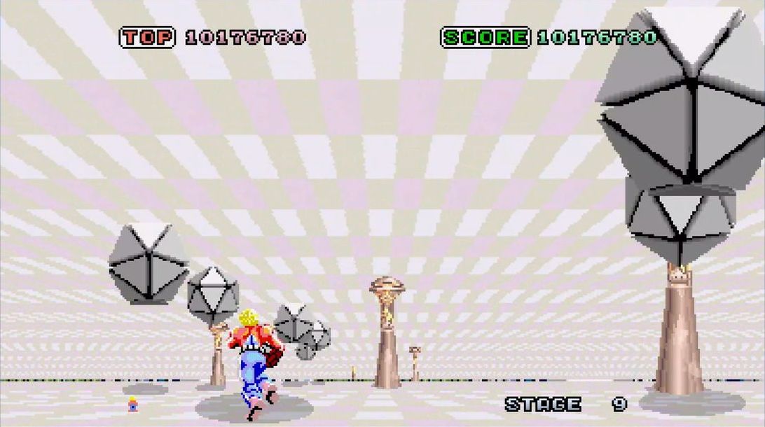 ステージ4や9などに出現する正二十面体の敵、ビンズビーン