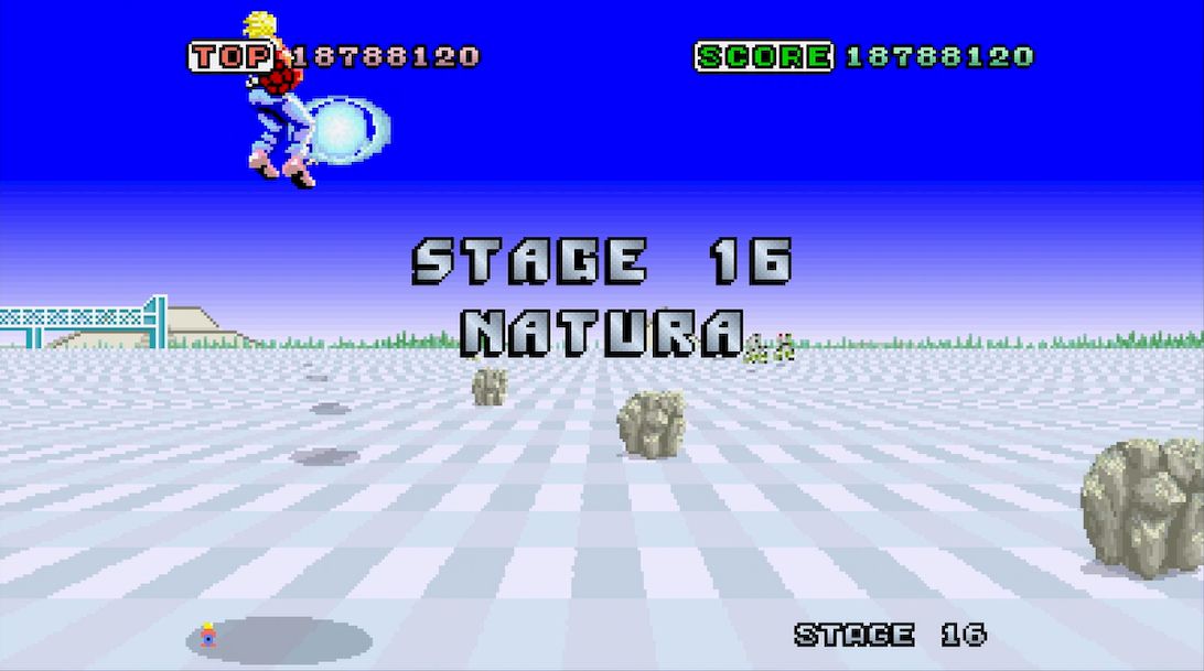 ステージ16ではサビから始まるなど、メインBGMの流れ方をステージによって変える演出も本作ならでは